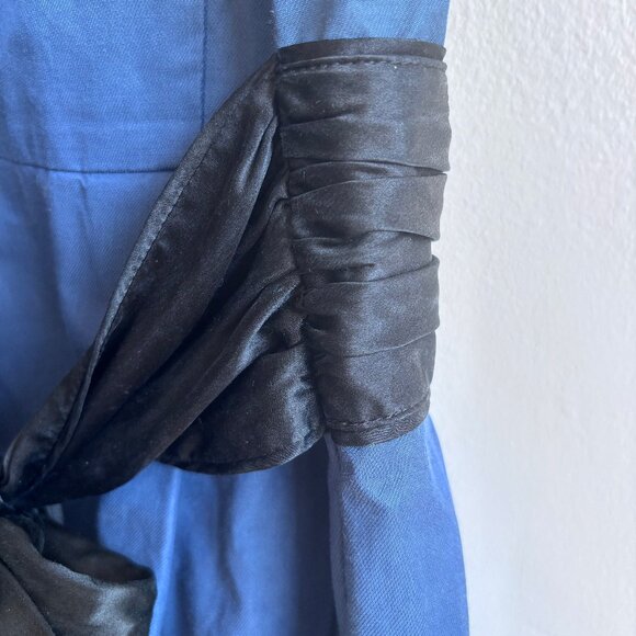 Sz4 Club Monaco Taffeta Midi Dress - Picture 4 of 10